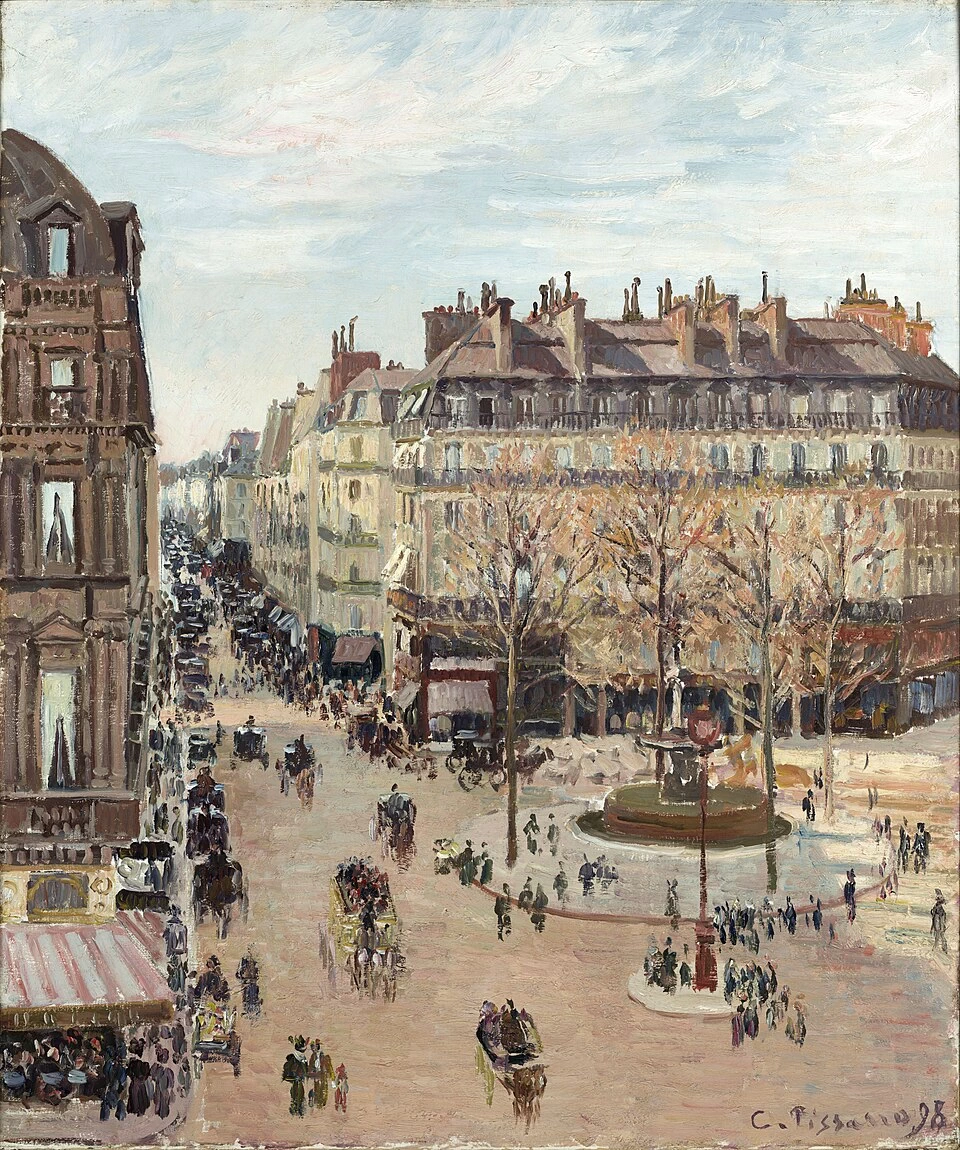 Via Saint - Honoré (1898), Nelson, Atkins Museum of Art, Kansas City